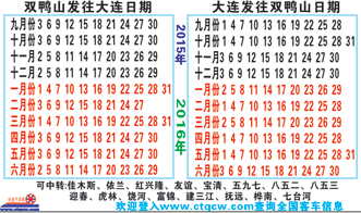 双鸭山到大连名片正面