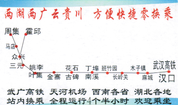 霍邱到武汉名片正面