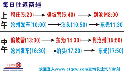 东光到沧州名片正面